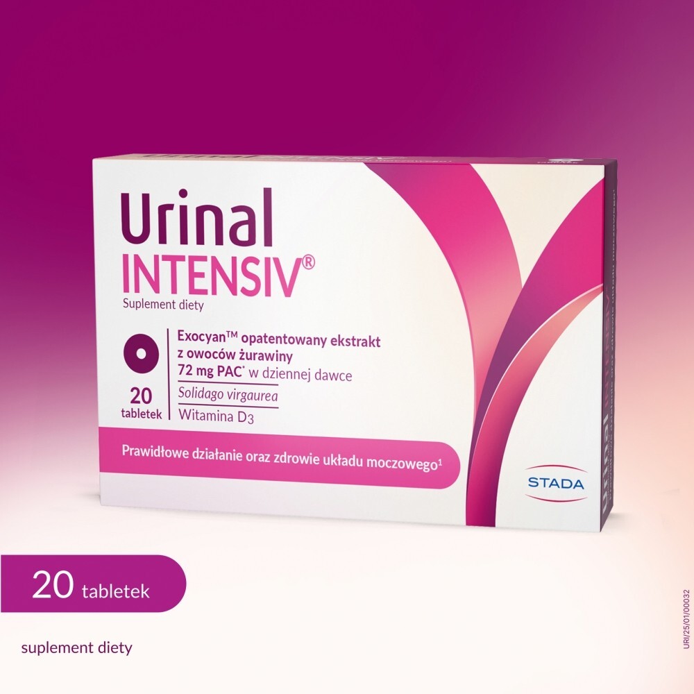 Urinal Intensiv 20 tabletek