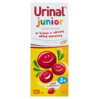 Urinal Junior Suplement diety smak truskawkowy 120 ml