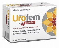 Urofem Żurawina, 60 tabletek