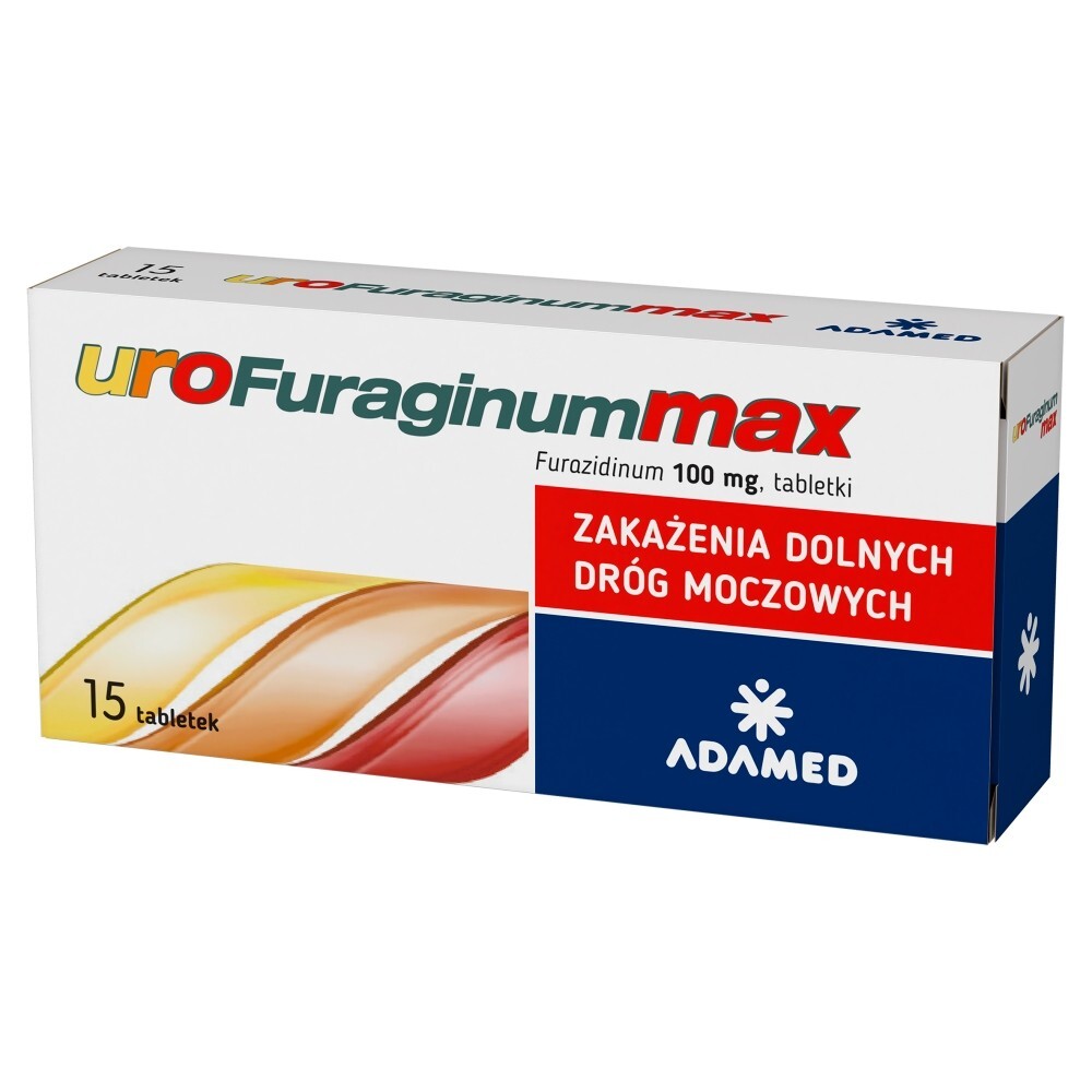 UroFuraginum Max 100 mg, 30 tabletek