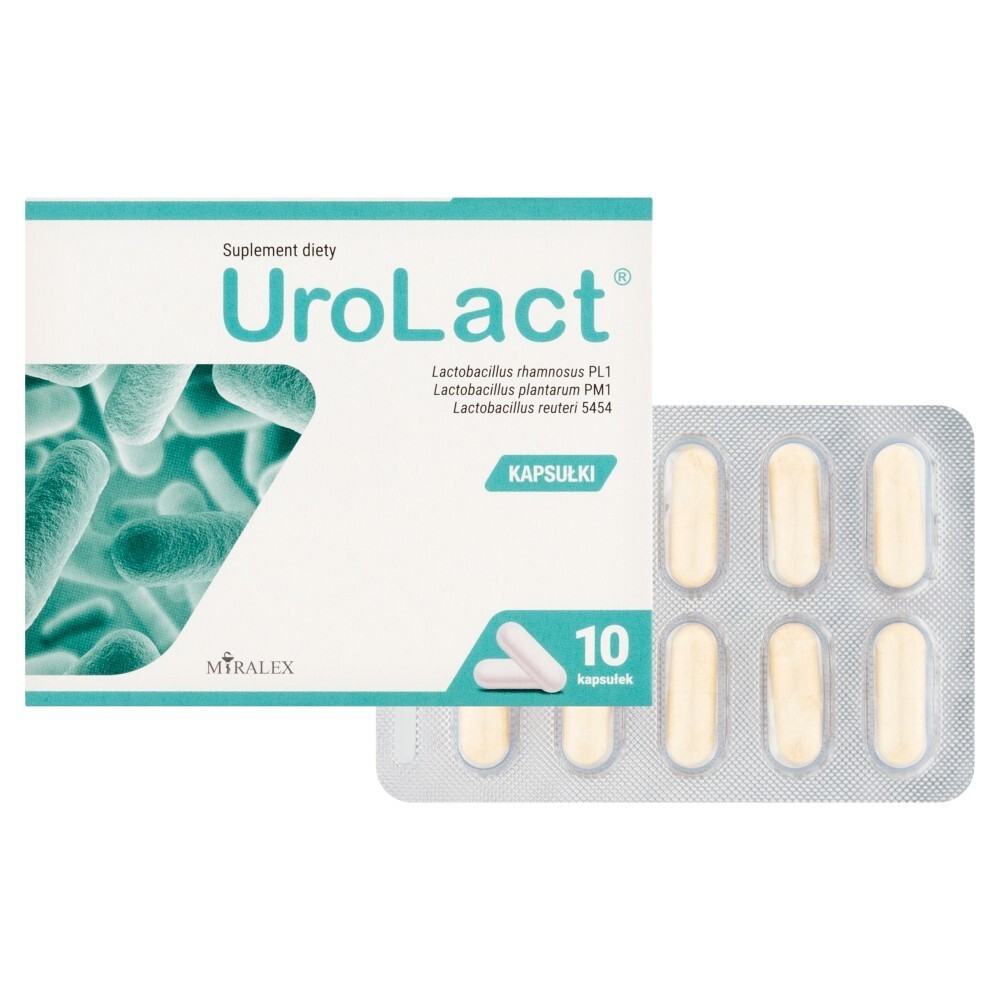 UroLact, kapsułki, 10 kapsułek