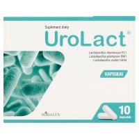 UroLact, kapsułki, 10 kapsułek