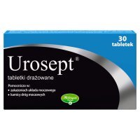 Urosept, tabletki drażowane, 30 tabletek