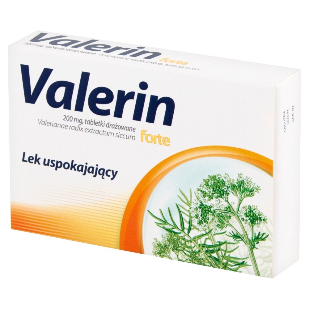 Valerin forte Lek uspokajający 15 sztuk
