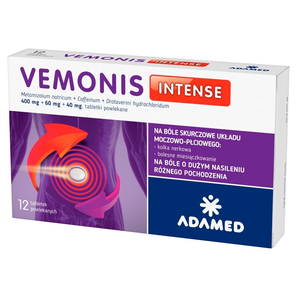 Vemonis Femi, tabletki powlekane, 12 tabletek