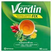Verdin Fix Suplement diety kompozycja 6 ziół 72 g (40 x 1,8 g)