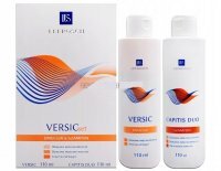 VERSIC SET - Versic, emulsja przeciwgrzybicza, 110 ml + Capitis Duo, szampon przeciwłupieżowy, 110 ml