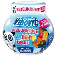 Vibovit Bezcukrowe Misio żelki, 120 g