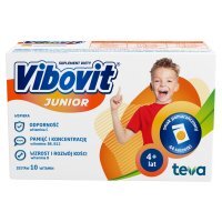 Vibovit Junior o smaku pomarańczowym, proszek, 2 g, 44 saszetek