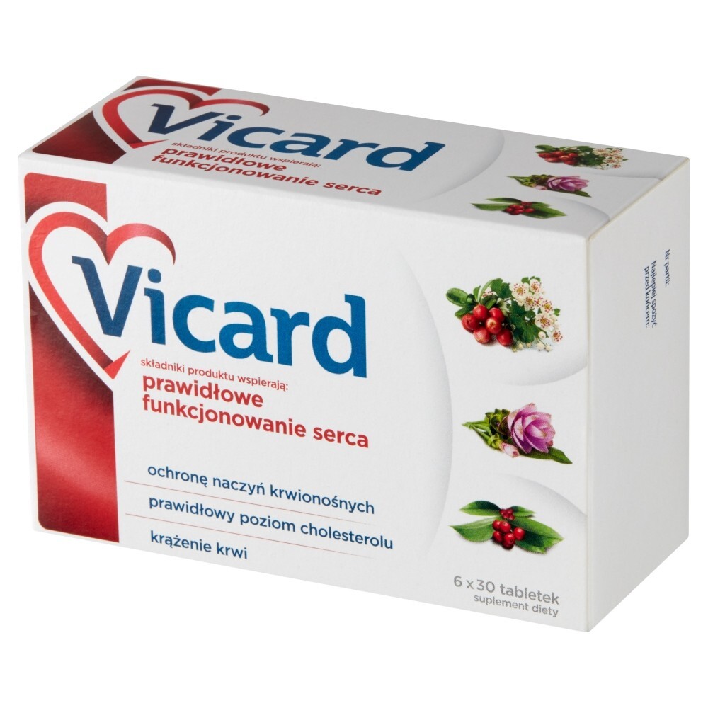 Vicard, tabletki powlekane, 180 sztuk
