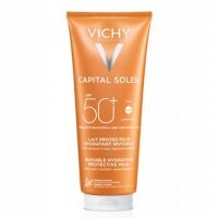 Vichy Capital Soleil, Mleczko do twarzy i ciała SPF 50+, 300 ml
