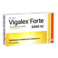 Vigalex Forte 2000 IU, 120 tabletek