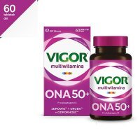 Vigor Multiwitamina Ona 50+, 60 tabletek