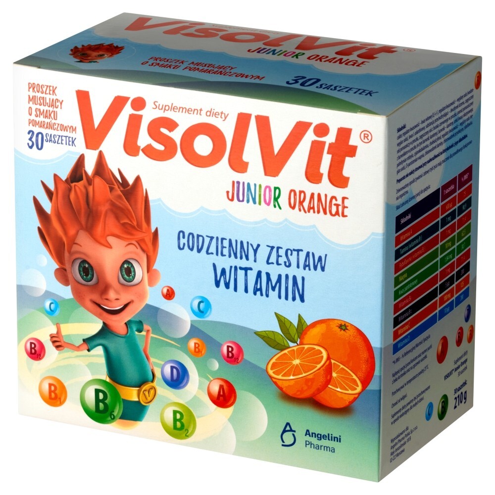 Visolvit Junior Orange, 30 saszetek