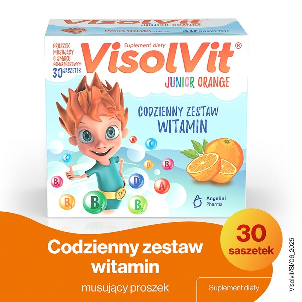 Visolvit Junior Orange, 30 saszetek
