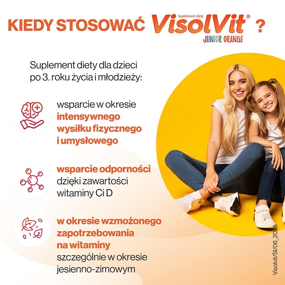 Visolvit Junior Orange, 30 saszetek