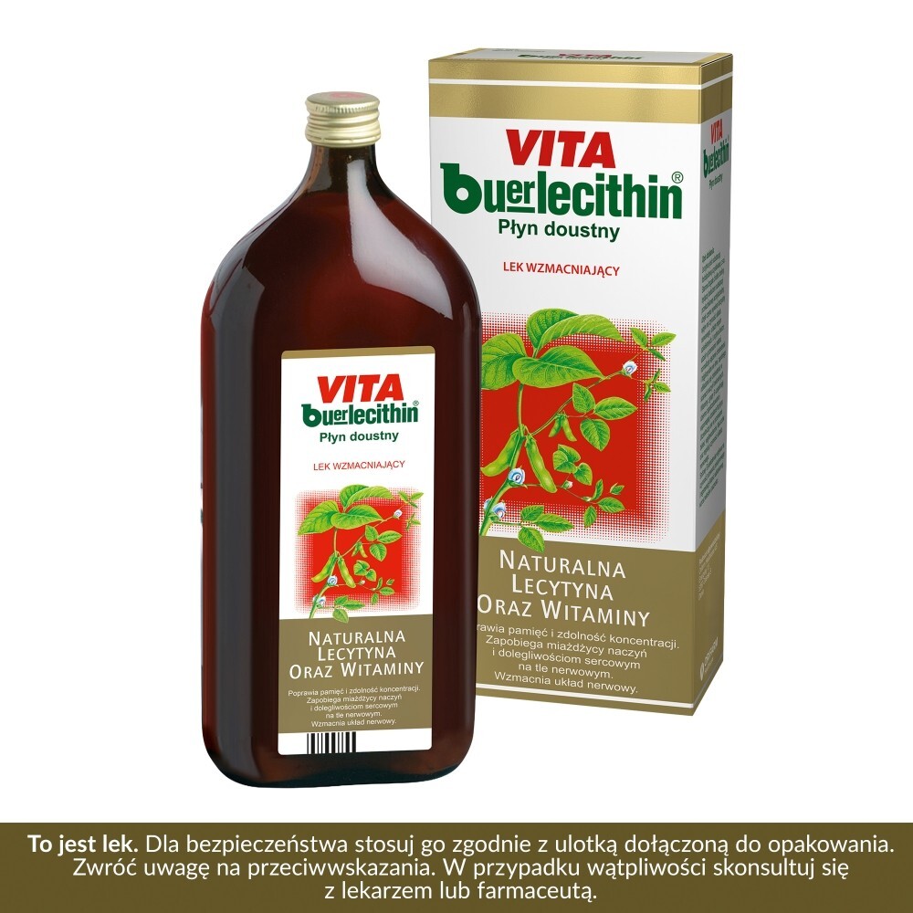 Vita Buerlecithin płyn 1000 ml