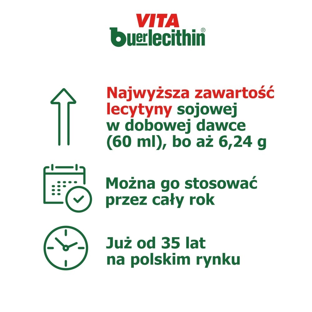 Vita Buerlecithin płyn 1000 ml