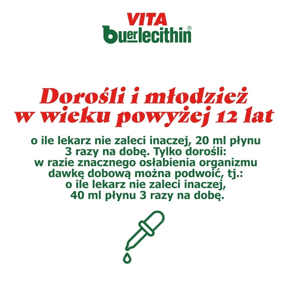 Vita Buerlecithin płyn 1000 ml