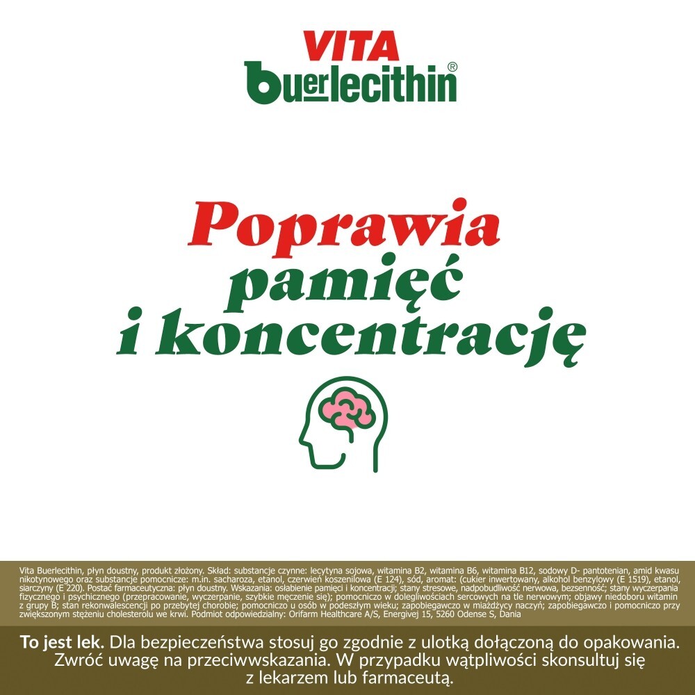 Vita Buerlecithin płyn 1000 ml