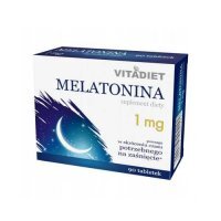 VITADIET Melatonina 1mg, 90 tabletek