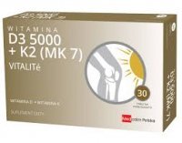 Vitalite Witamina D3 5000 + K2 (MK-7) 30 tabletek