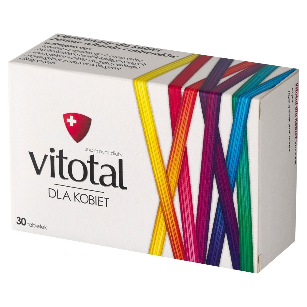 Vitotal Dla kobiet, 30 tabletek