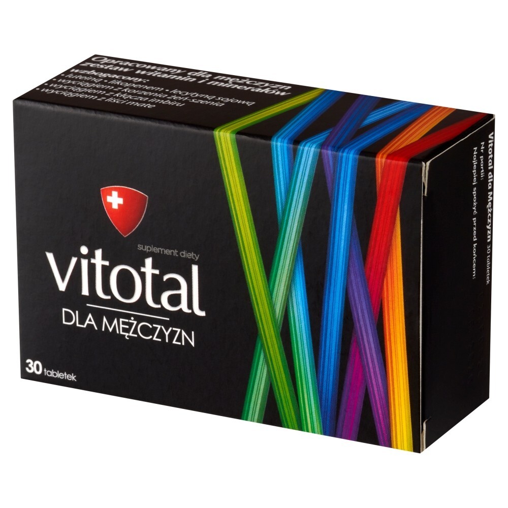 Vitotal dla mężczyzn, 30 tabletek