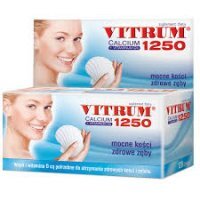Vitrum Calcium 1250 + Vitaminum D3, 120 tabletek