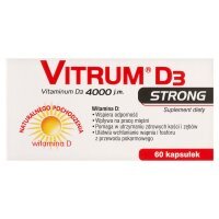 Vitrum D3 Strong 4000 j.m. kaps.miękkie 60