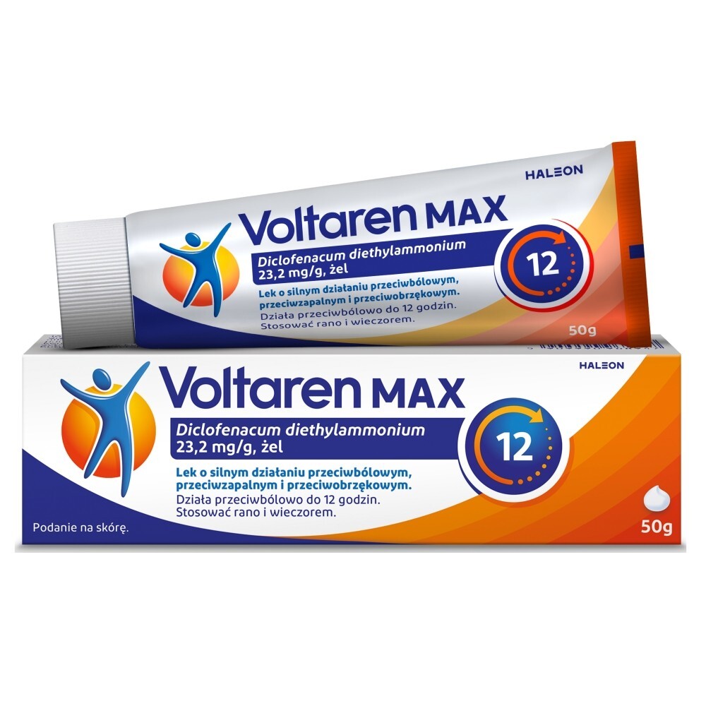 Voltaren Max, 23,2 mg/g, żel, 50 g