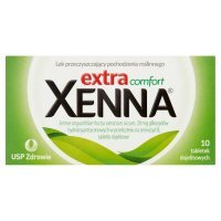Xenna extra comfort Lek przeczyszczający pochodzenia roślinnego 10 sztuk