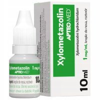 Xylometazolin Apteo Med 1 mg/g Krople do nosa, 10 ml