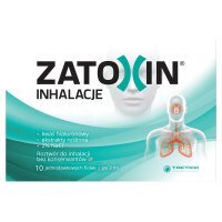 Zatoxin Inhalacje, hipertoniczny roztwór do inhalacji, 3 ml, 10 ampułek