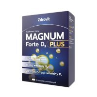 Zdrovit Magnum Forte D3 Plus, 45 tabletek powlekanych