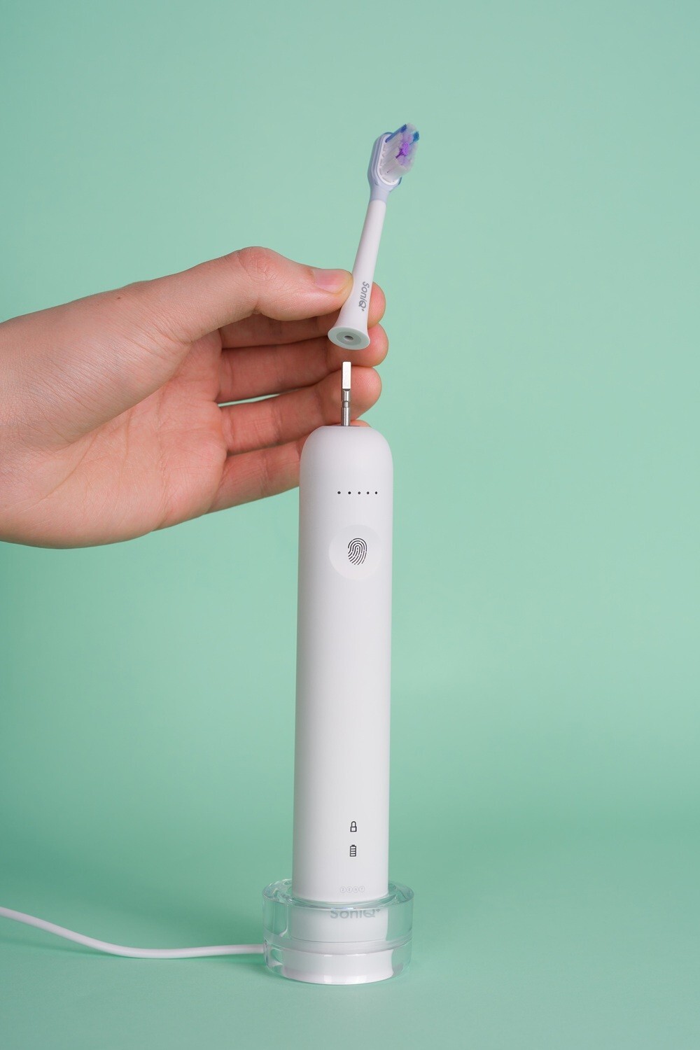 ZENT® SoniQ+ Szczoteczka soniczna z ruchem obrotowym 60°