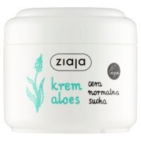 Ziaja, aloesowy krem, cera normalna, sucha, 100 ml