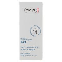 Ziaja Med Kuracja Dermatologiczna Pielęgnacja skóry z AZS, krem regenerująco-natłuszczający, 50 ml
