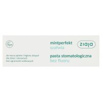 Ziaja Mintperfekt Szałwia, pasta stomatologiczna bez fluoru, 75 ml