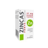 Zincas forte 150 mg, 50 tabletek