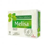 Zioła w tabletkach Melisa, 90 tabletek