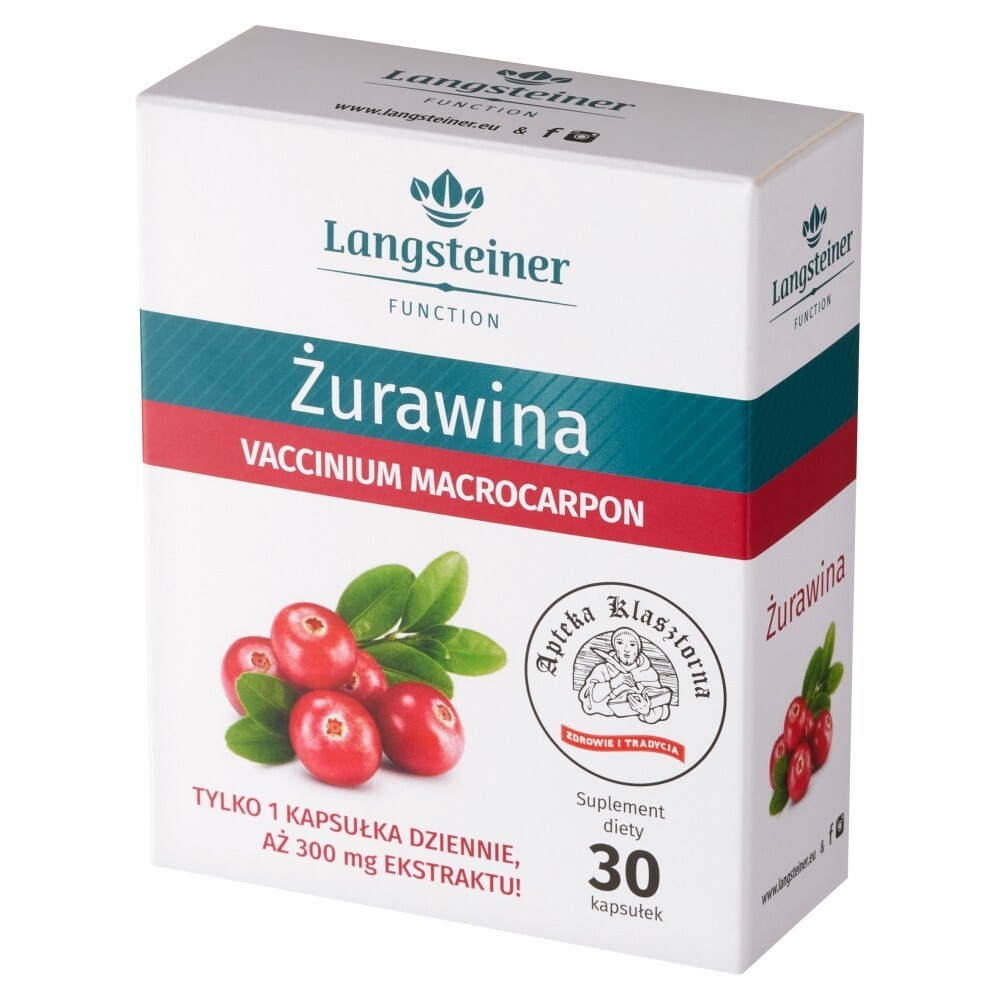 Żurawina, 30 kapsułek