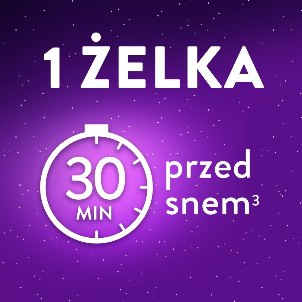 ZzzQuil Natura, żelki, smak mango-banan, 30 sztuk