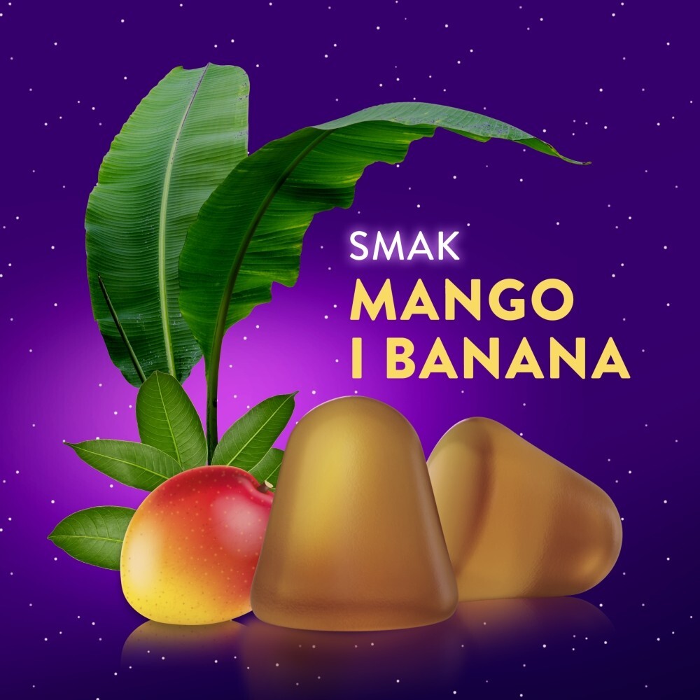 ZzzQuil Natura, żelki, smak mango-banan, 30 sztuk